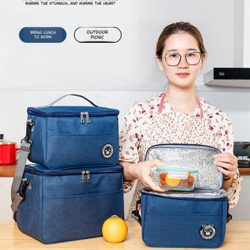 Durable Large Capacity Thermal Lunch Bag